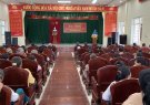 Xã Vĩnh Quang Tổ chức Hội nghị tuyên truyền phổ biến pháp luật về Hôn nhân và Gia đình - Phòng chống đuối nước cho trẻ em.