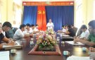 Thẩm tra hồ sơ và kết quả thực hiện các tiêu chí NTM của 4 xã đăng ký về đích năm 2018: Vĩnh Quang, Vĩnh Phúc, Vĩnh Hòa, Vĩnh Hùng