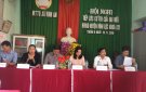 Đại biểu Hội đồng nhân dân huyện tiếp xúc cử tri tại Thôn 9, xã Vĩnh An